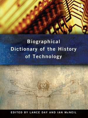 cover image of Biographical Dictionary of the History of Technology